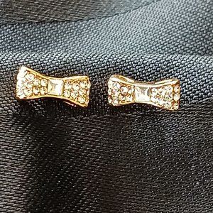 Kate Spade, Crystal Bow Earrings